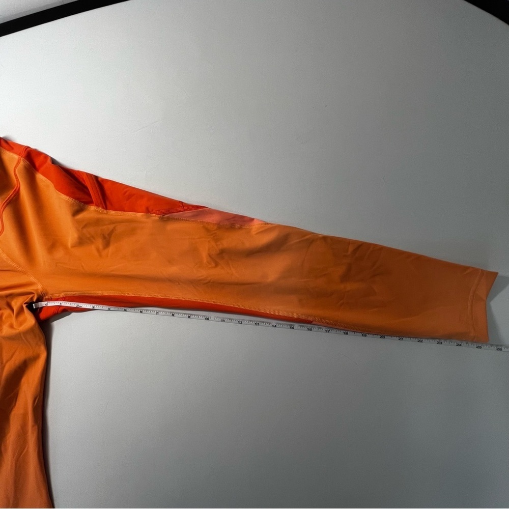 NWT OUTDOOR VOICES Bright Orange Zoom 7/8 Leggings Size Medium - Picture 4 of 6
